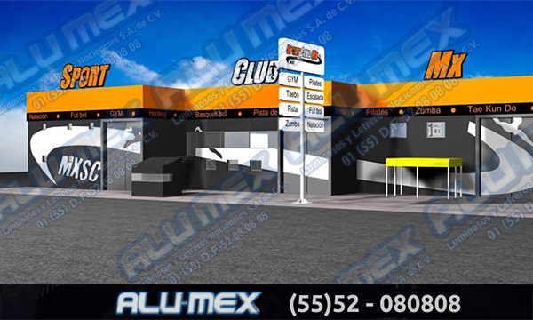 Fachada Sport Club Mx