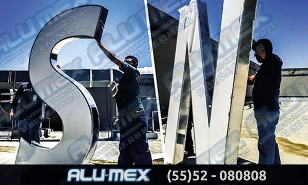 Anuncios y letreros luminosos - Alu-mex